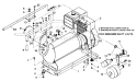 Part Location Diagram of 42404 Briggs and Stratton ENGINE - Briggs & Stratton 8 Horsepower Manual Start